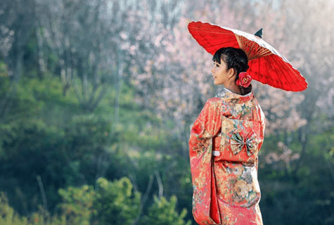 Japansk jente