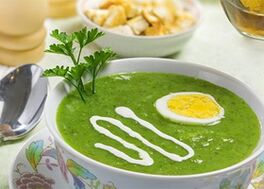 fløtesuppe på proteindiett