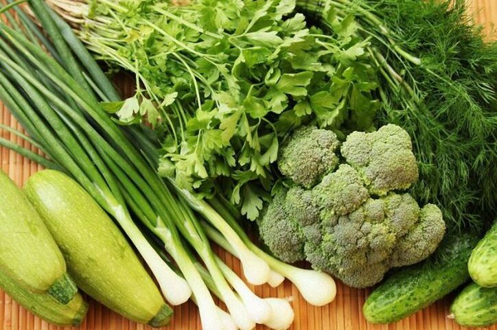 grønnsaker og urter for et hypoallergen kosthold