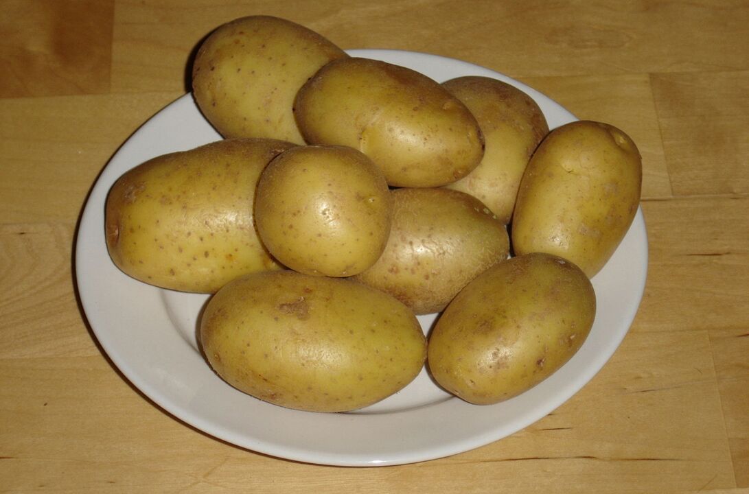 poteter for vekttap på riktig ernæring